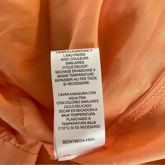 New! Wayf Alma Orange Floral Print Sleeveless Tiered Maxi Dress NWT 1705 - Picture 10 of 11